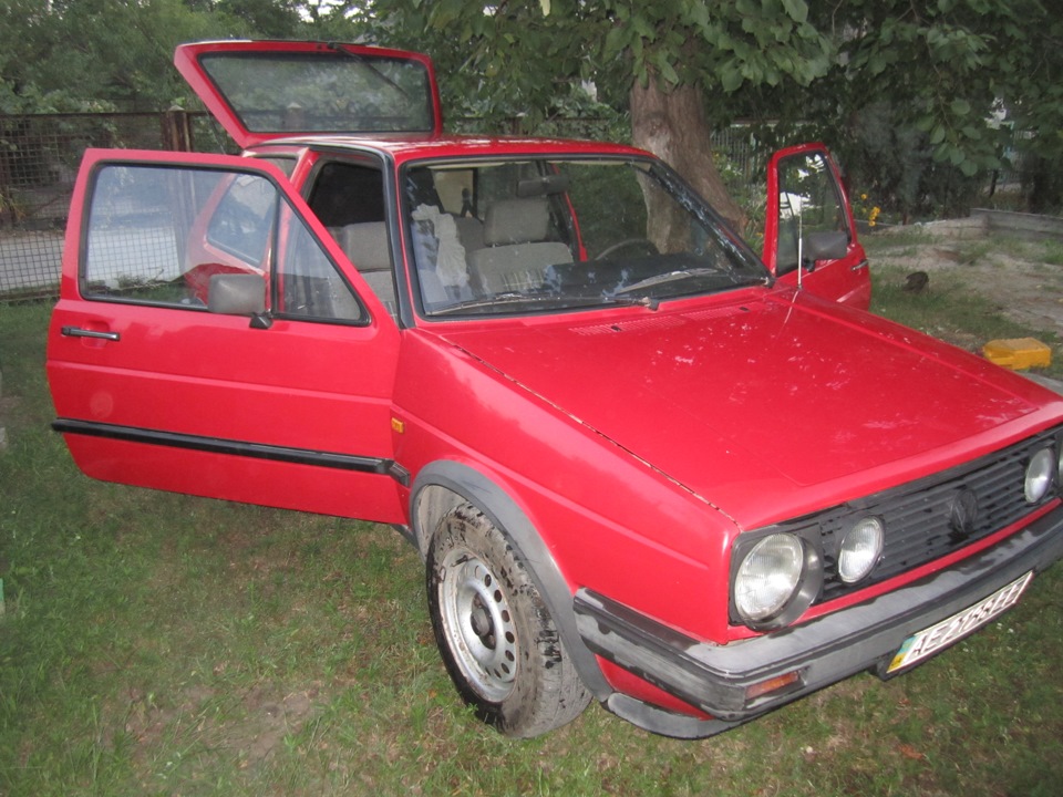 Невеликий фотосес після покупки Volkswagen Golf 2. 1