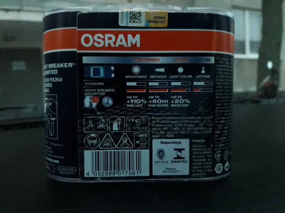 8# Заміна ламп ближнього світла ( Osram night breaker +110% ) 3