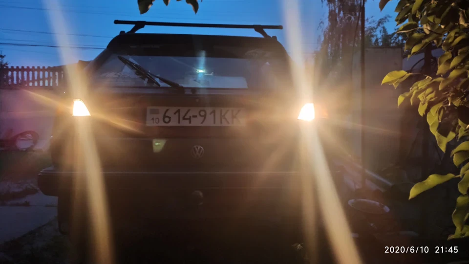 Лампи в задній хід.
