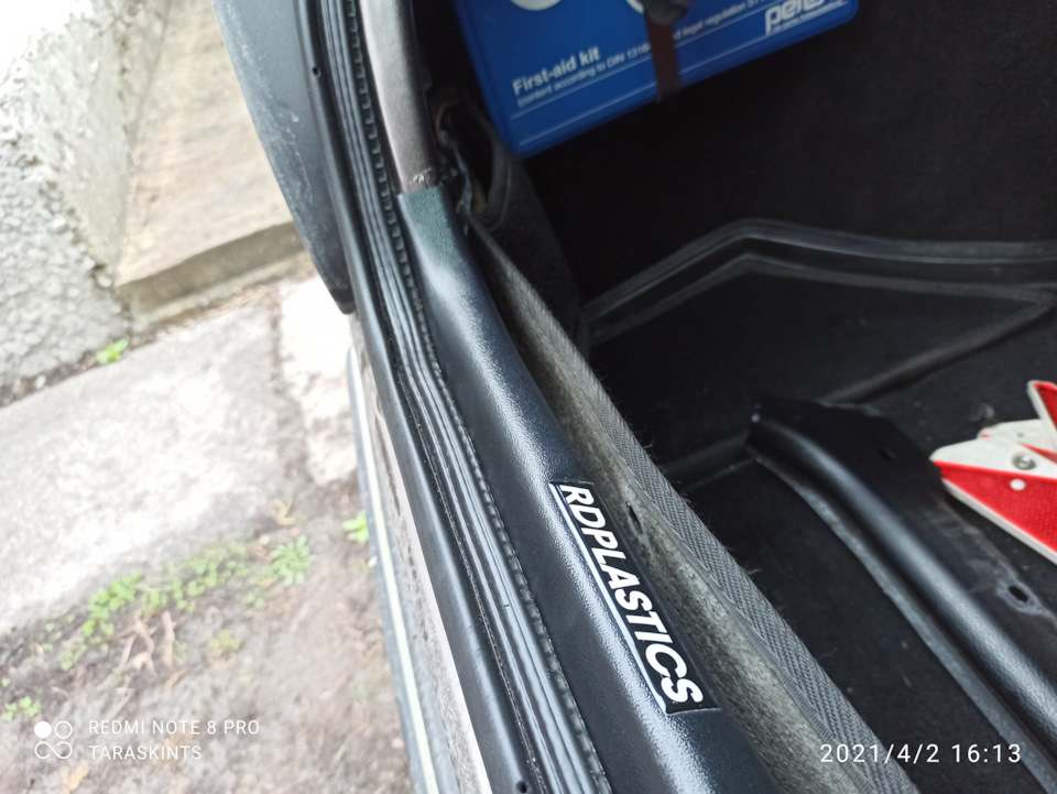 Новий поріжок багажника від RDPLASTICS. 5