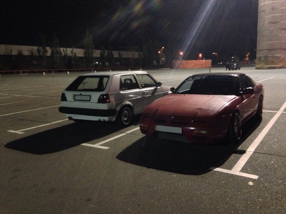 Прокотили на Nissan 200SX 1