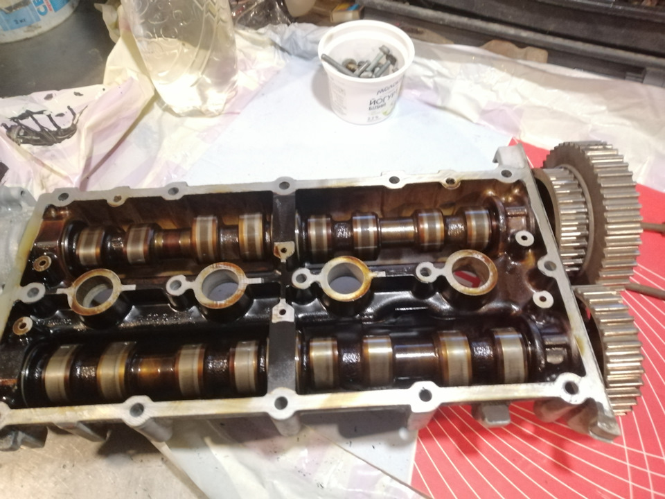 Заміна гідрокомпенсаторів на Volkswagen Golf 1,4 16v 4