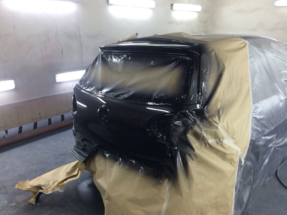 Установка GTI/R32 обважування + полірування кузова 2