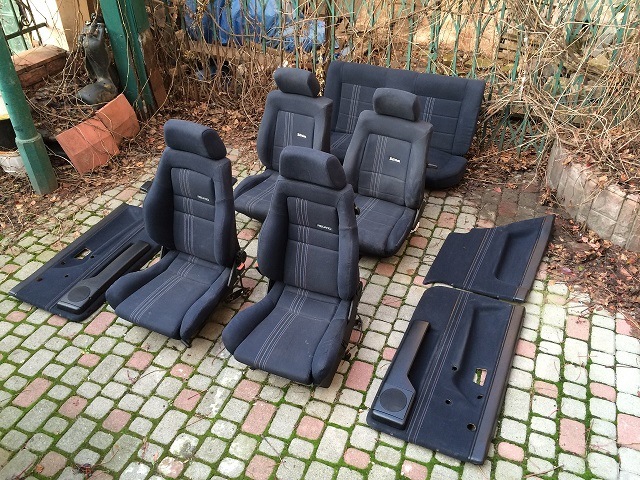 Продам салон гольф 2 Recaro edition one (продано) 1
