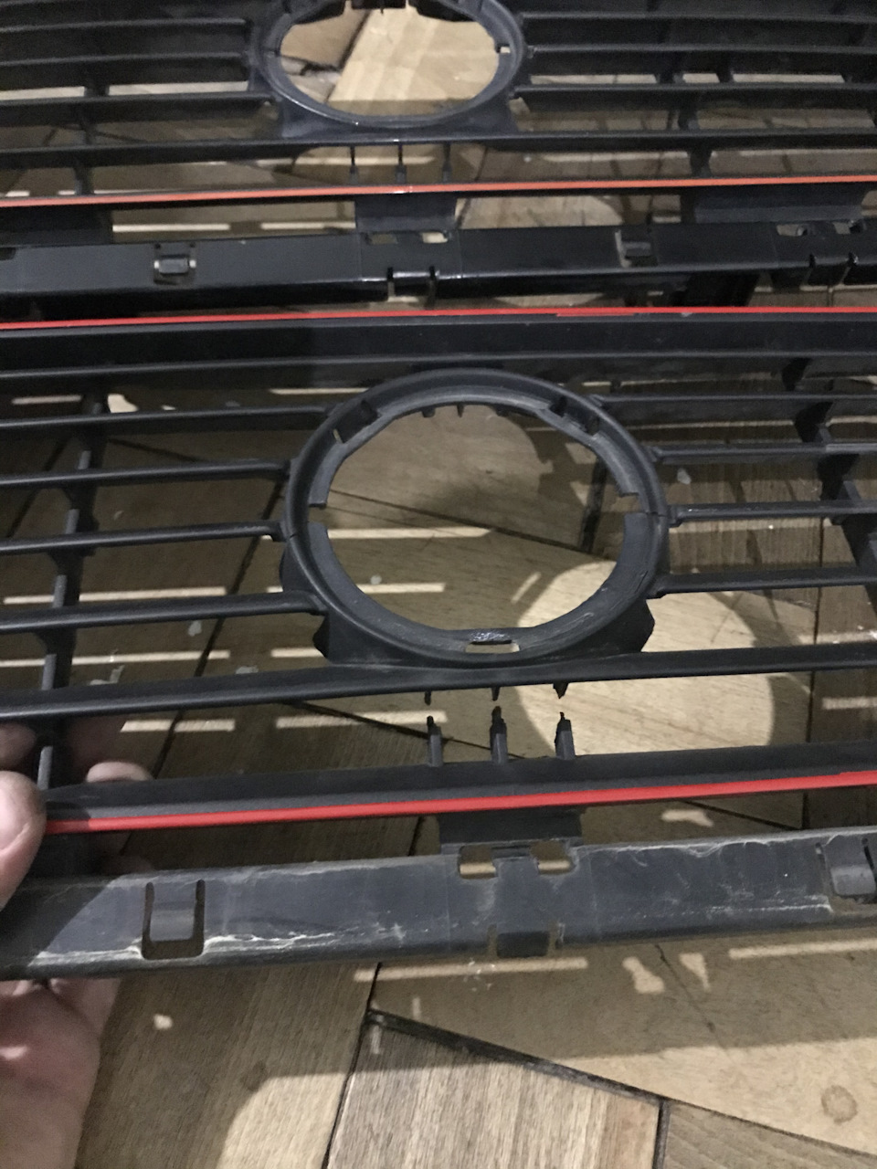 Early GTI/GTD grill (дорест ГТІ/ВМД грат на 7 ребер) 2