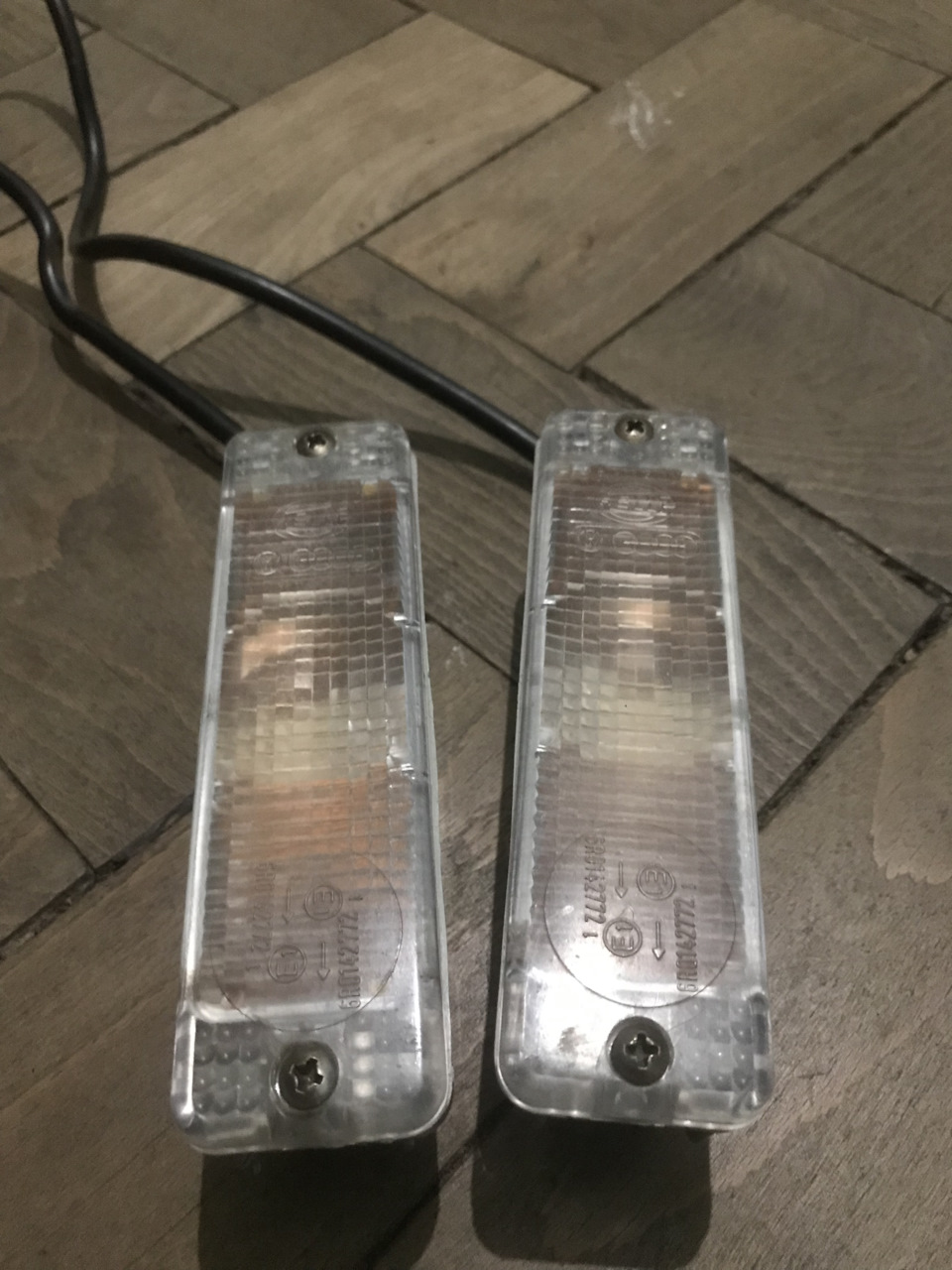 Hella white front small bumper light Golf/Jetta 2 (Білі Хелла поворотники у передній вузький бампер Гольф/Джетта 2) 5