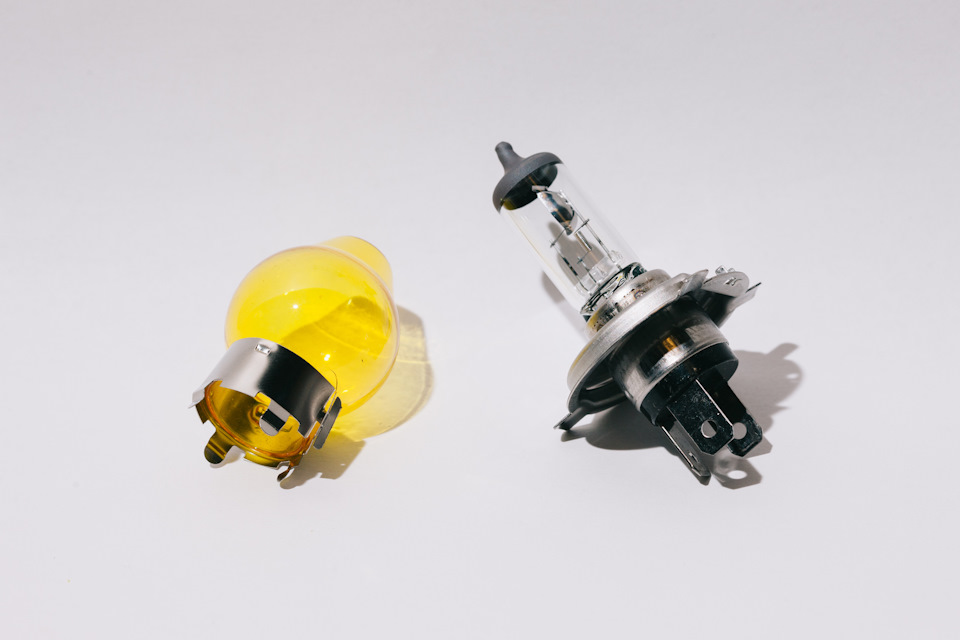 Hella Yellow French H4 headlights Bulb Covers або Французькі очі 1