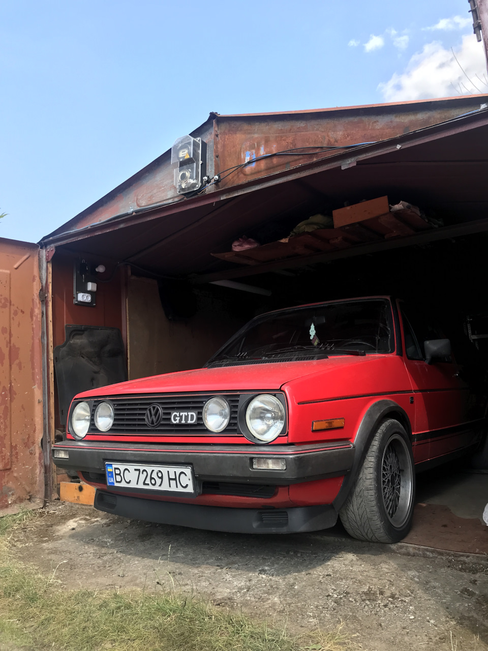 Install - Original headlight washers small bumper Golf/Jetta 2(Установка - Оригінальні омивачі фар вузького бампера Гольф/Джетта 2) 1