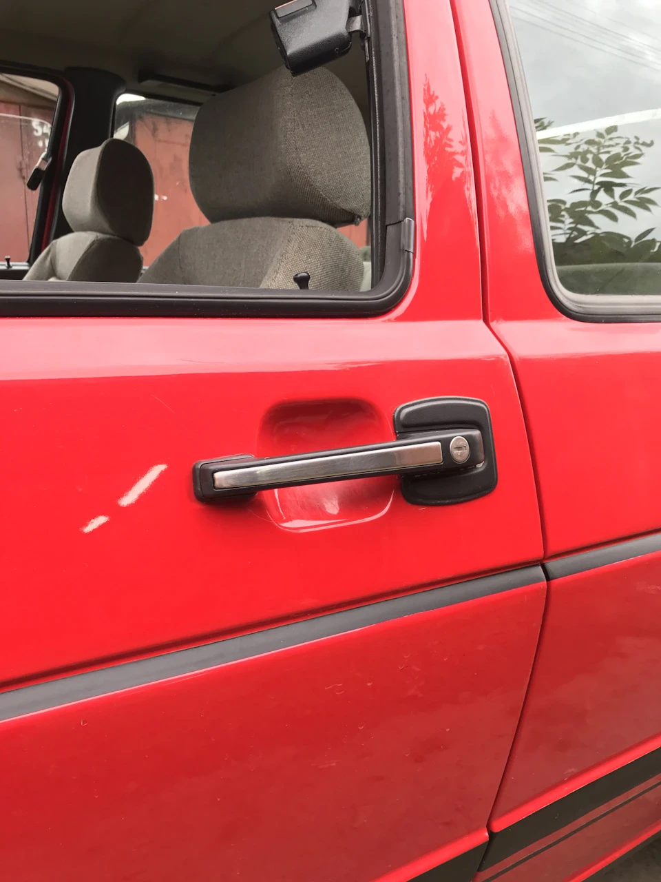 Metal Chrome Door Handles Golf 2 (Металічні хром ручки Гольф 2)