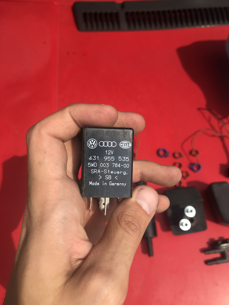 Original headlight washers small bumper Golf/Jetta 2 (Оригінальні омивачі фар вузького бампера Гольф/Джетта 2) 3