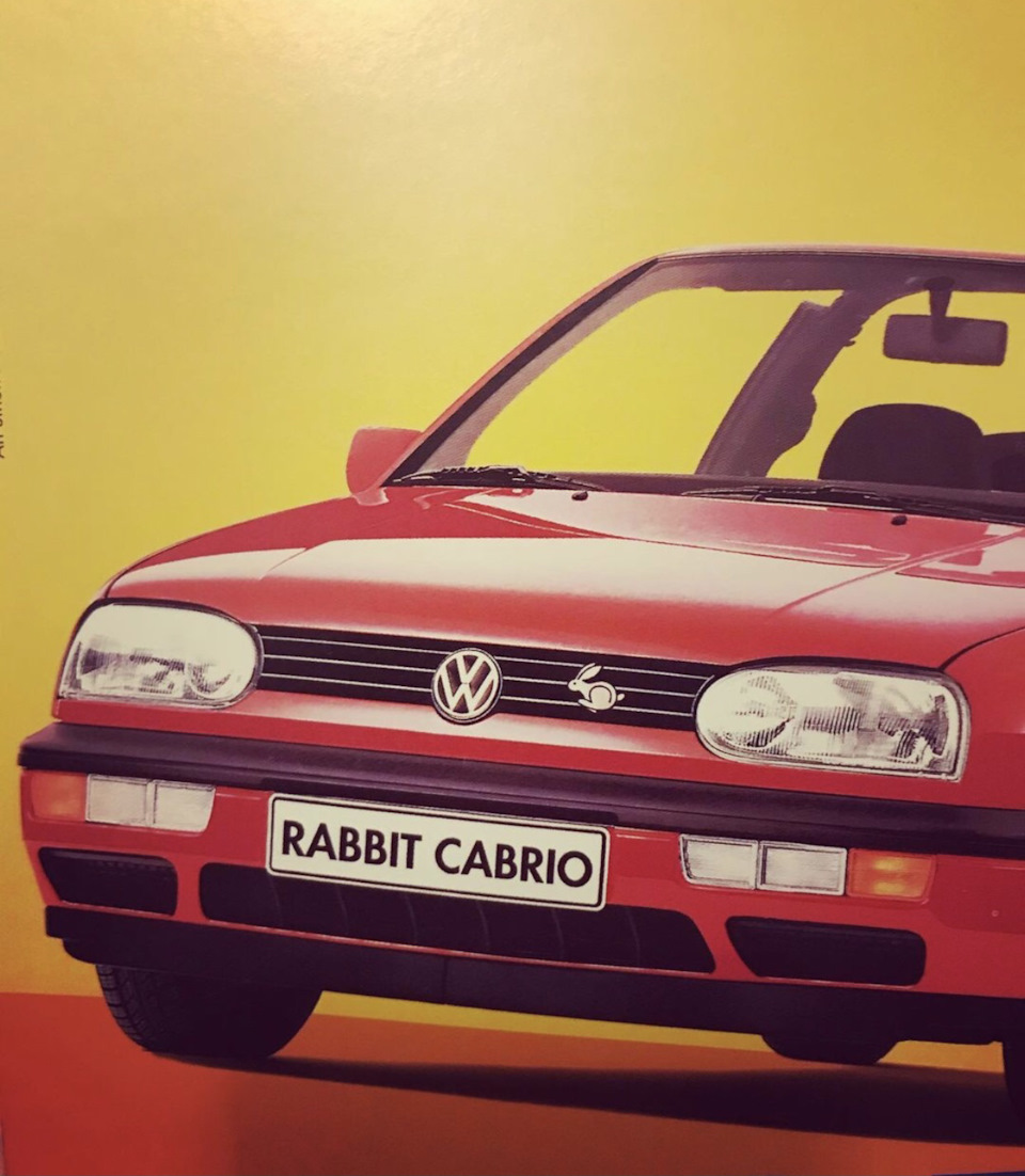 Rabbit grill badge Golf mk3 (Шильдик із зайцем Гольф 3) 1