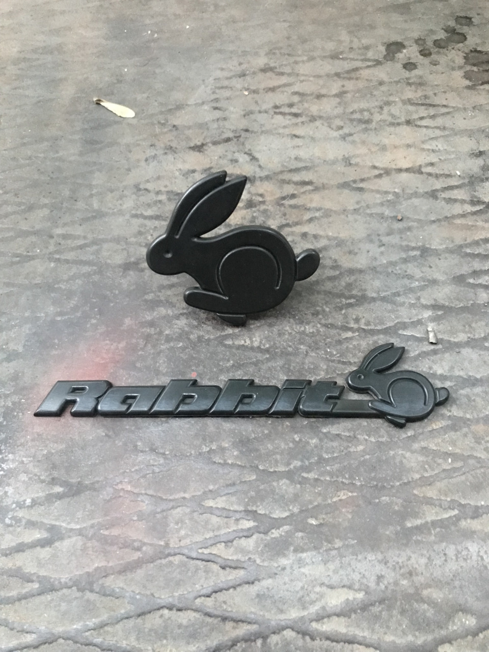 Rabbit grill badge Golf mk3 (Шильдик із зайцем Гольф 3) 2