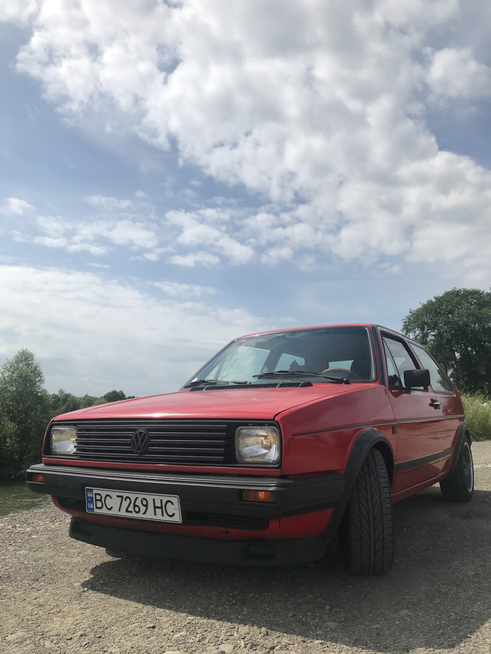 USA Small bumpers golf 2 (ЮСА бампера) 2