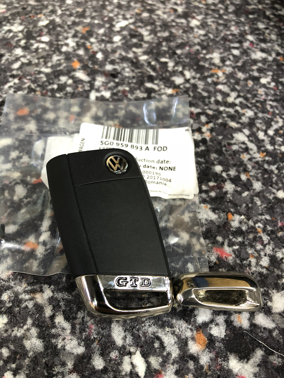 Оригінальний ключ GTD 1