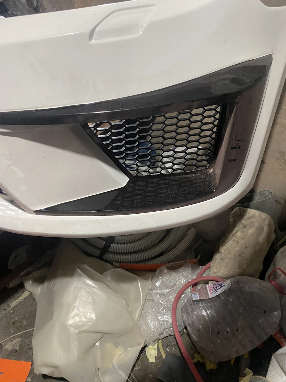 Підготовка нового обважування (R400) на golf 6gti