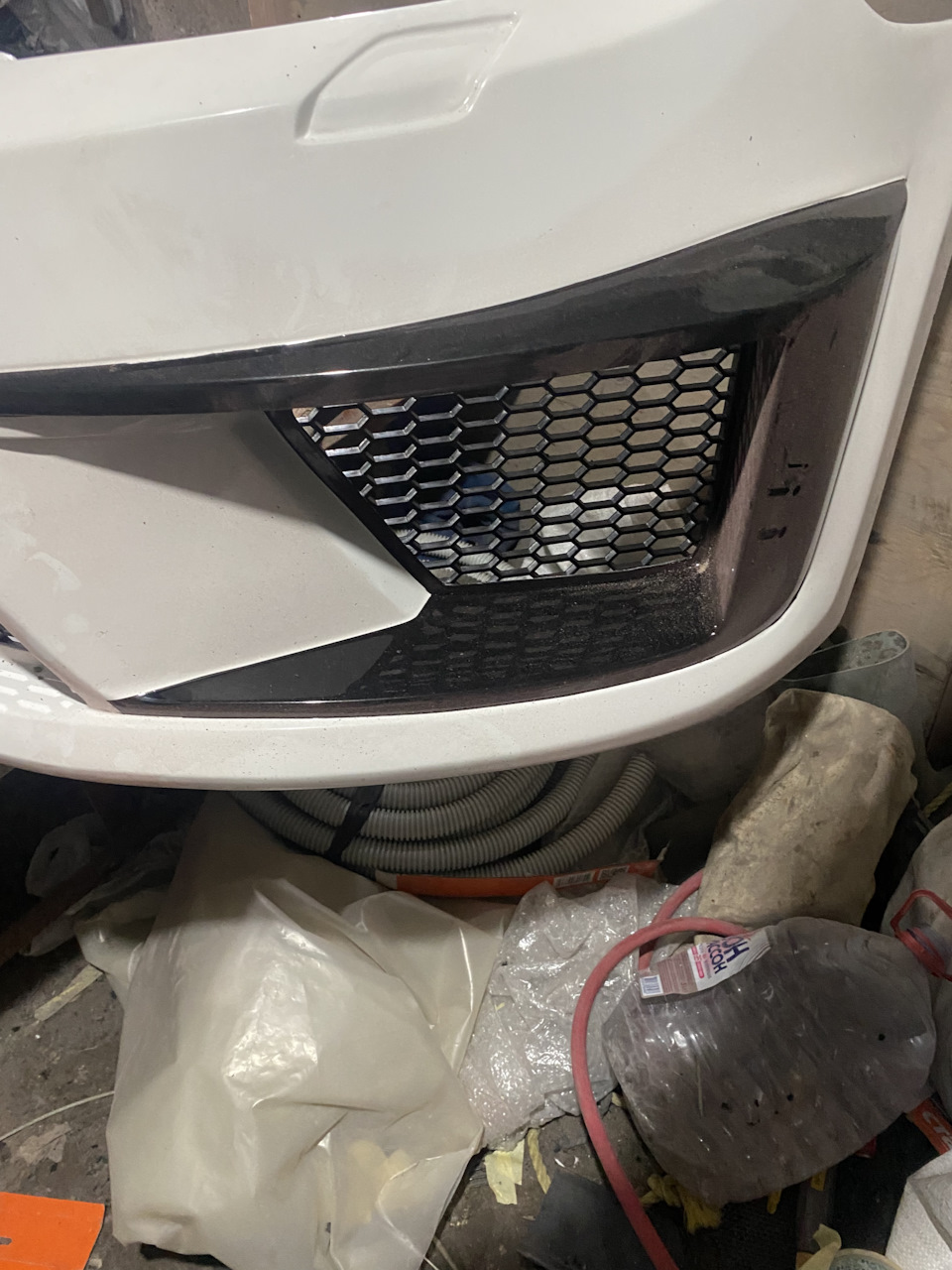 Підготовка нового обважування (R400) на golf 6gti 1