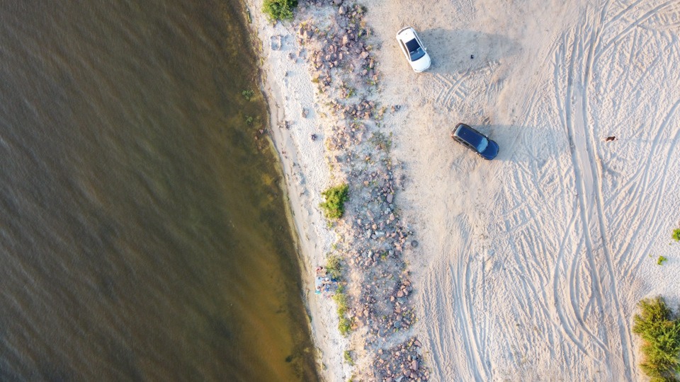 Фото з дрону на київському морі 5