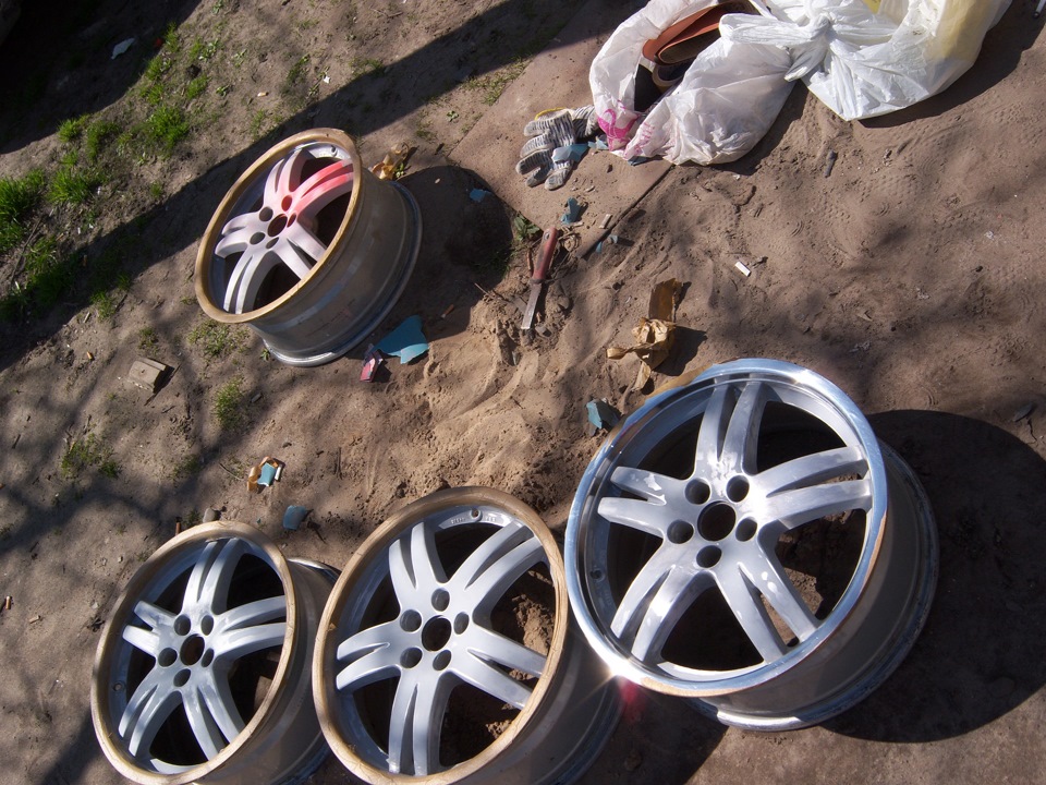 етап #2 диски VW Siata 17 3