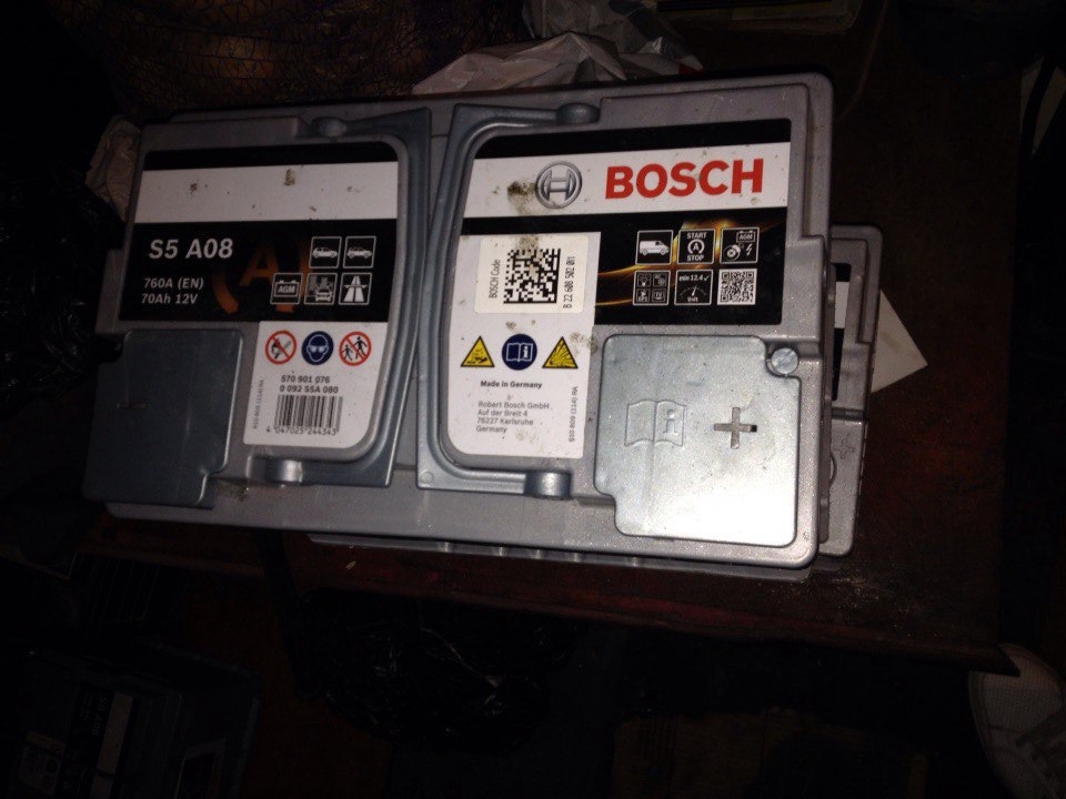 Гель BOSCH S5 A08 AGM 2