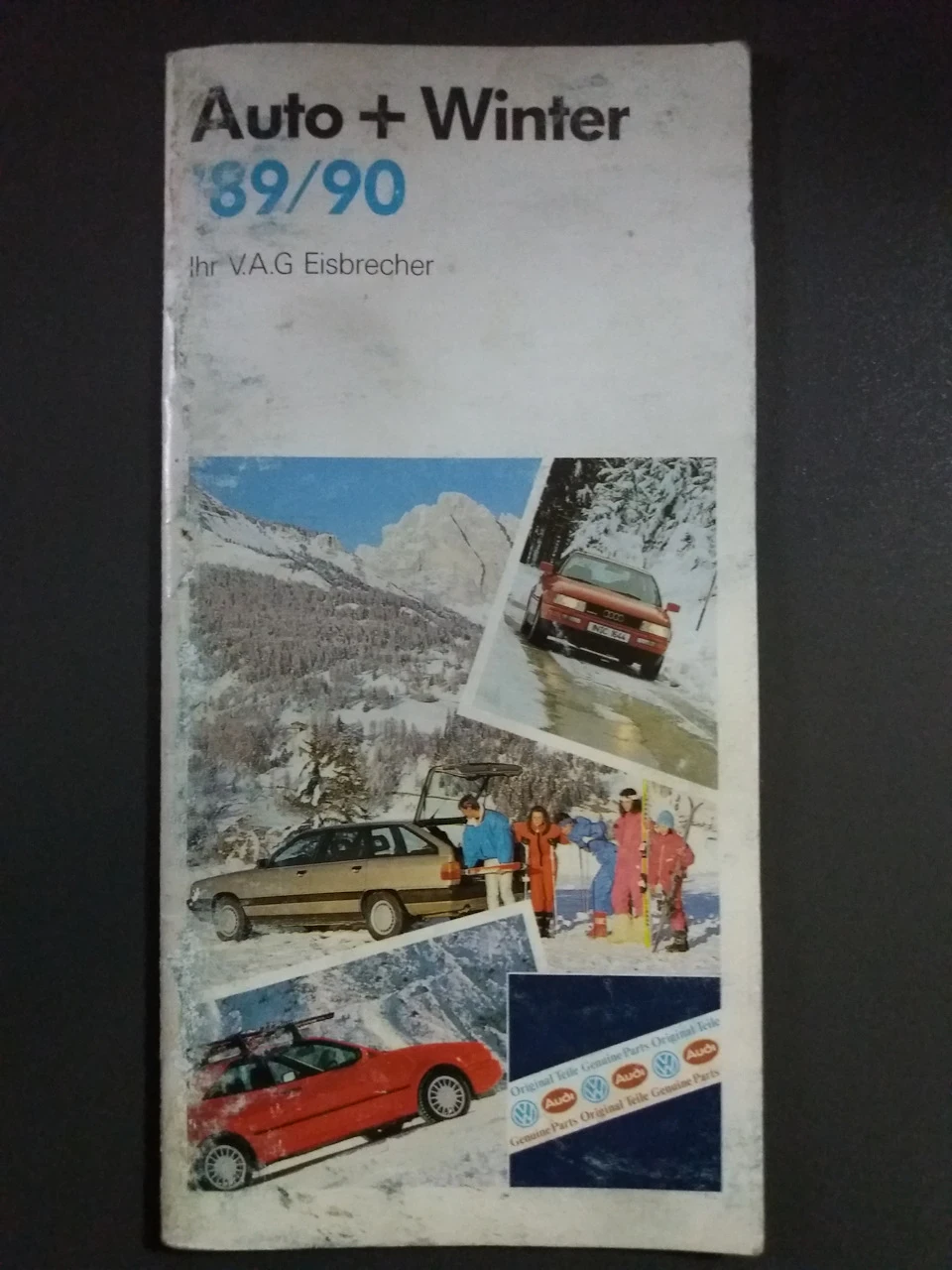 Брошура VAG зима 1989/90 року