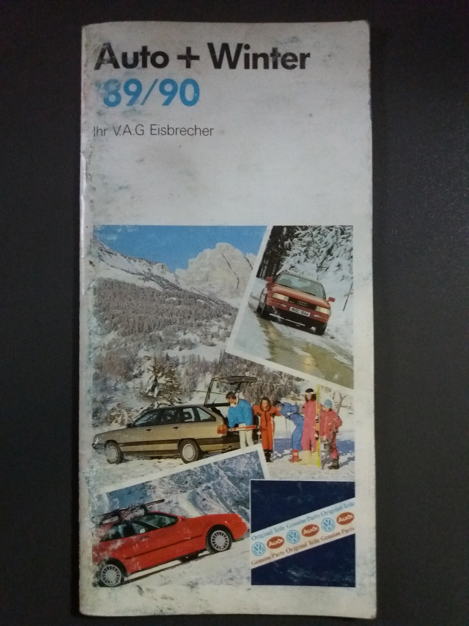 Брошура VAG зима 1989/90 року 1