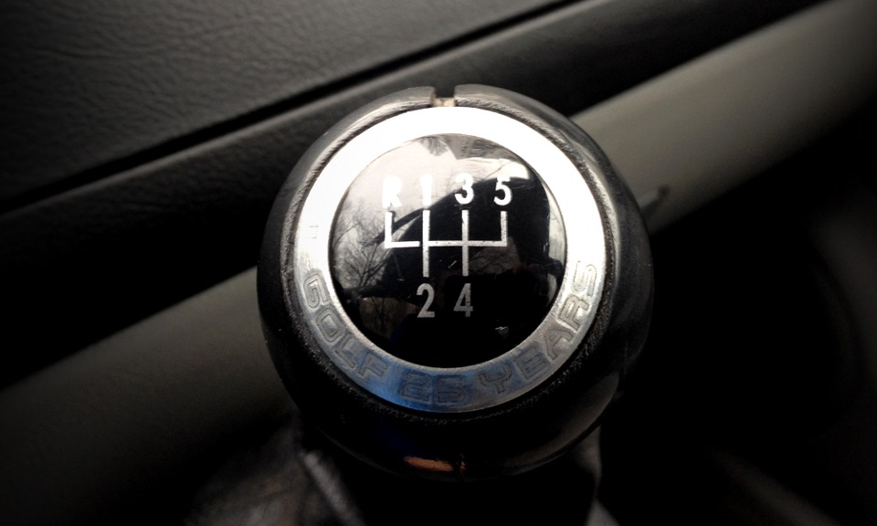 OEM ручка КПП від Ювілейки. Golf 25 Years 1