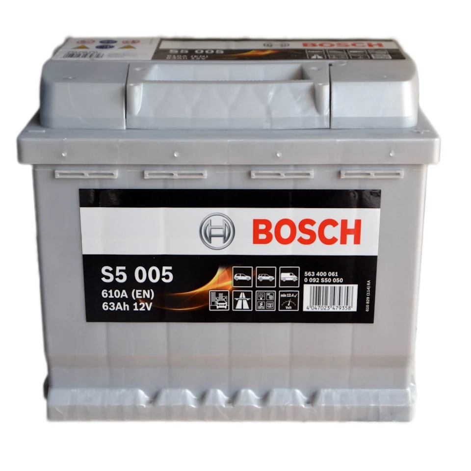 Новий акумулятор Bosch S5