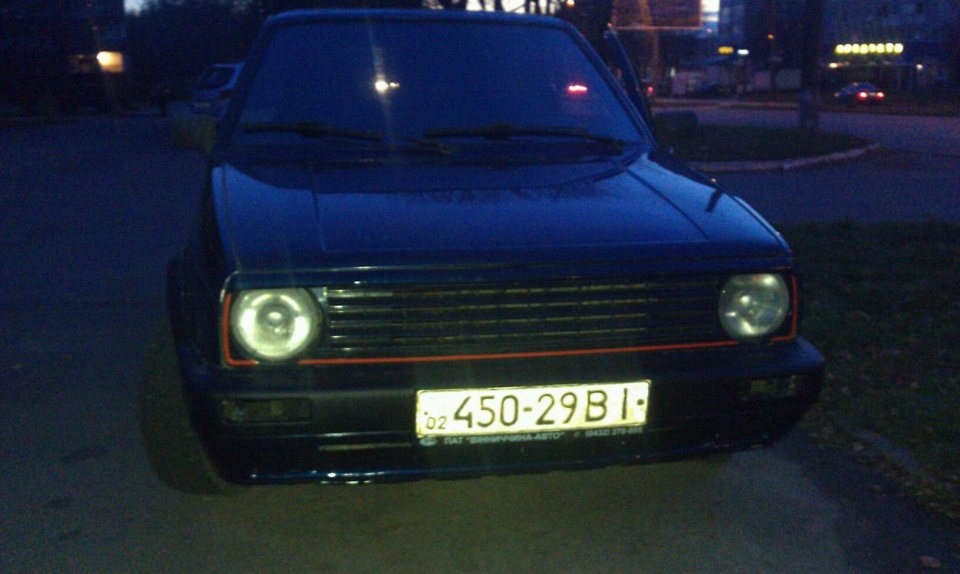 Здійснилося! Я зібрав його! Леді та джентельмени уявляю вам Golf's new look. 2