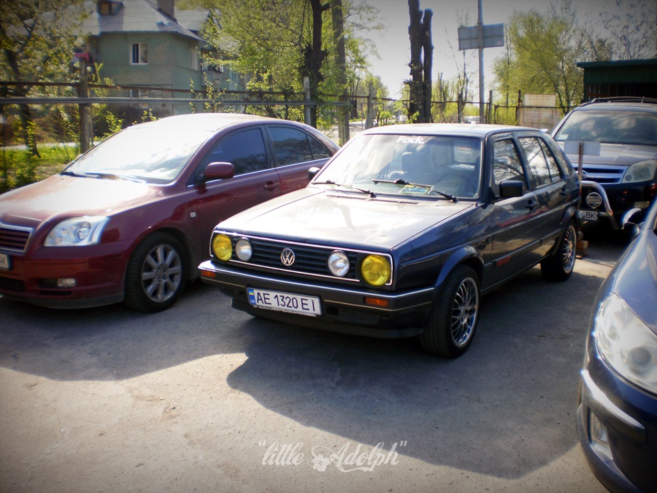 Custom решітка Chromeline для Golf MK2 1