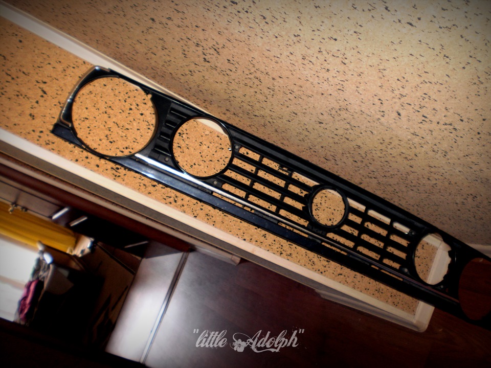 Custom решітка Chromeline для Golf MK2 3