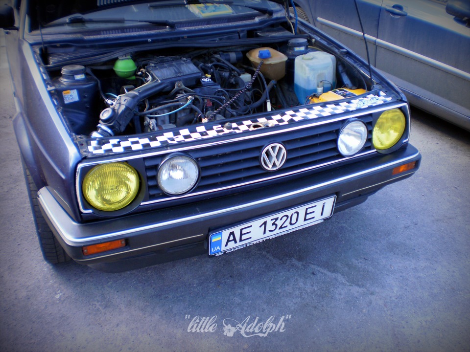 Custom решітка Chromeline для Golf MK2 5