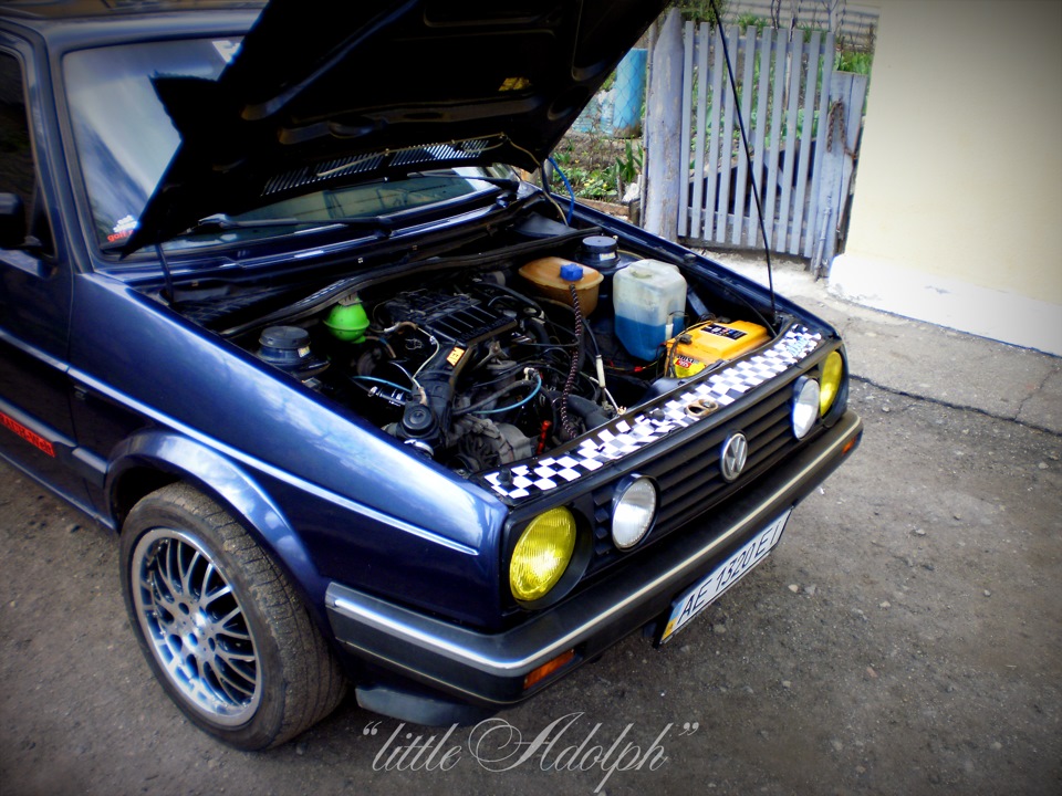 Ска-планка на Golf MK2 5