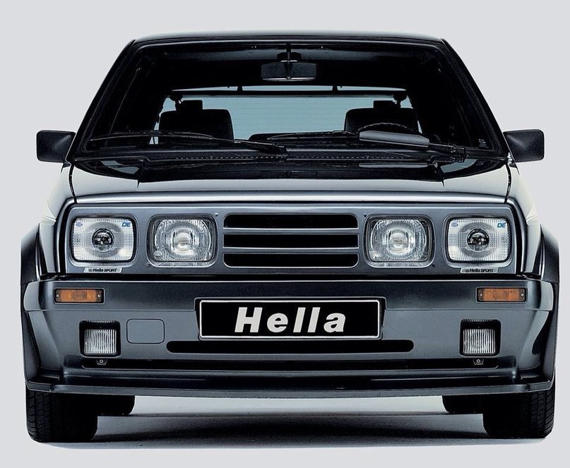 реставрация наклейки hella sport на решетке. 1