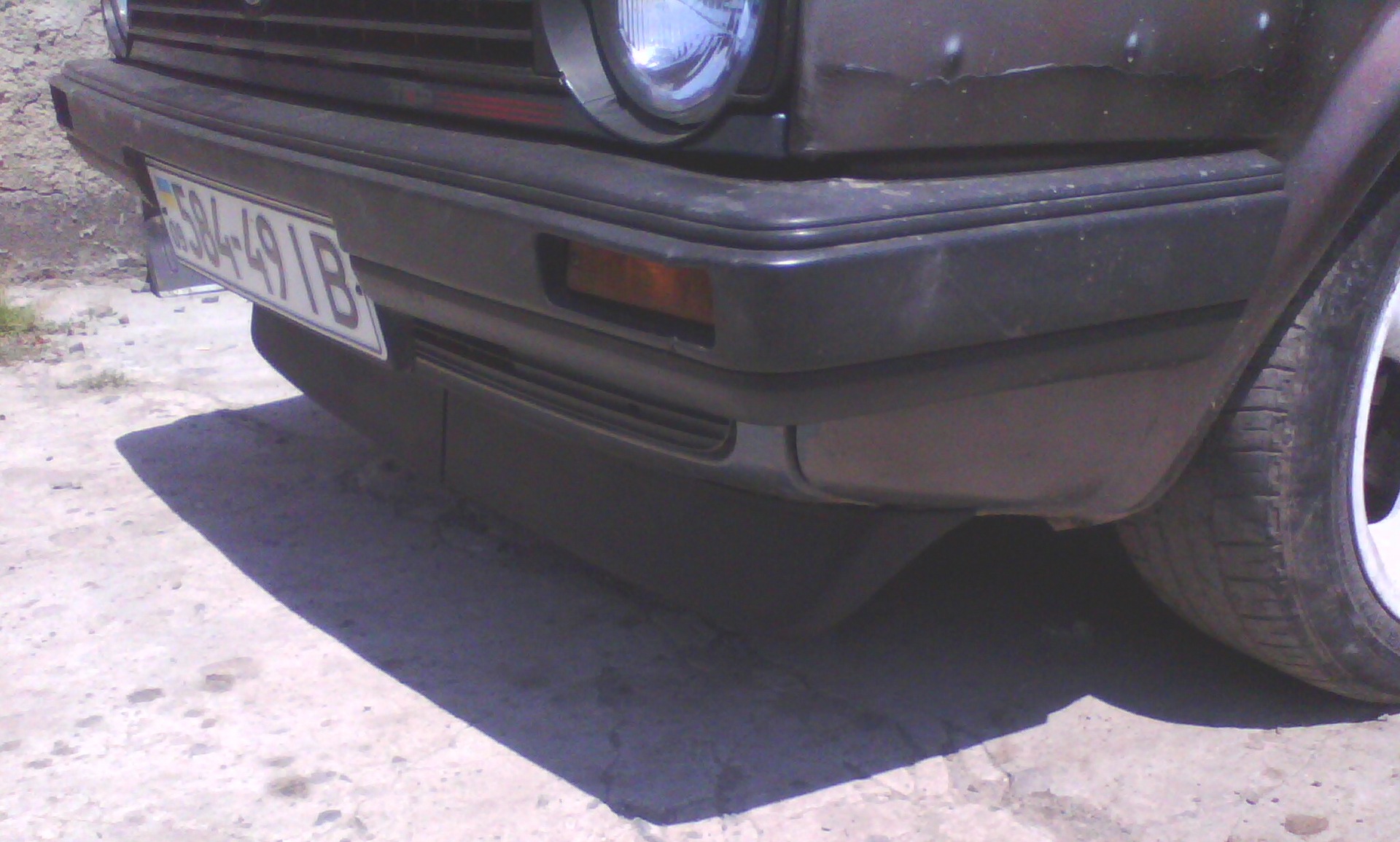 Спойлер Golf mkI GTI 3