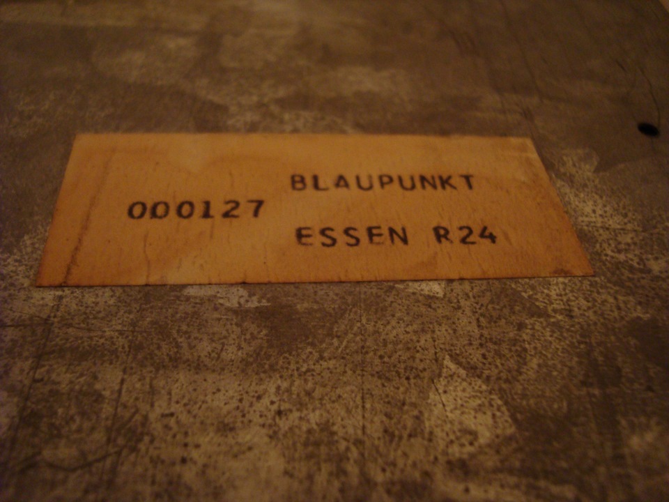 Поповнювачі колекції - Blaupunkt ESSEN R24 - 1983 year 4