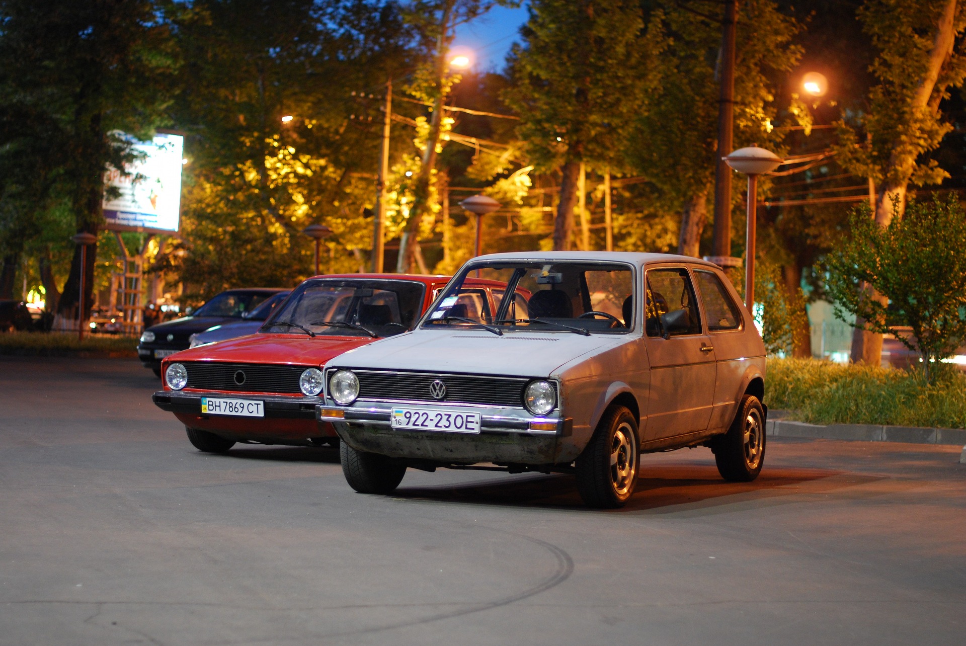 VW Golf Mk1 + VW Golf Mk1 5