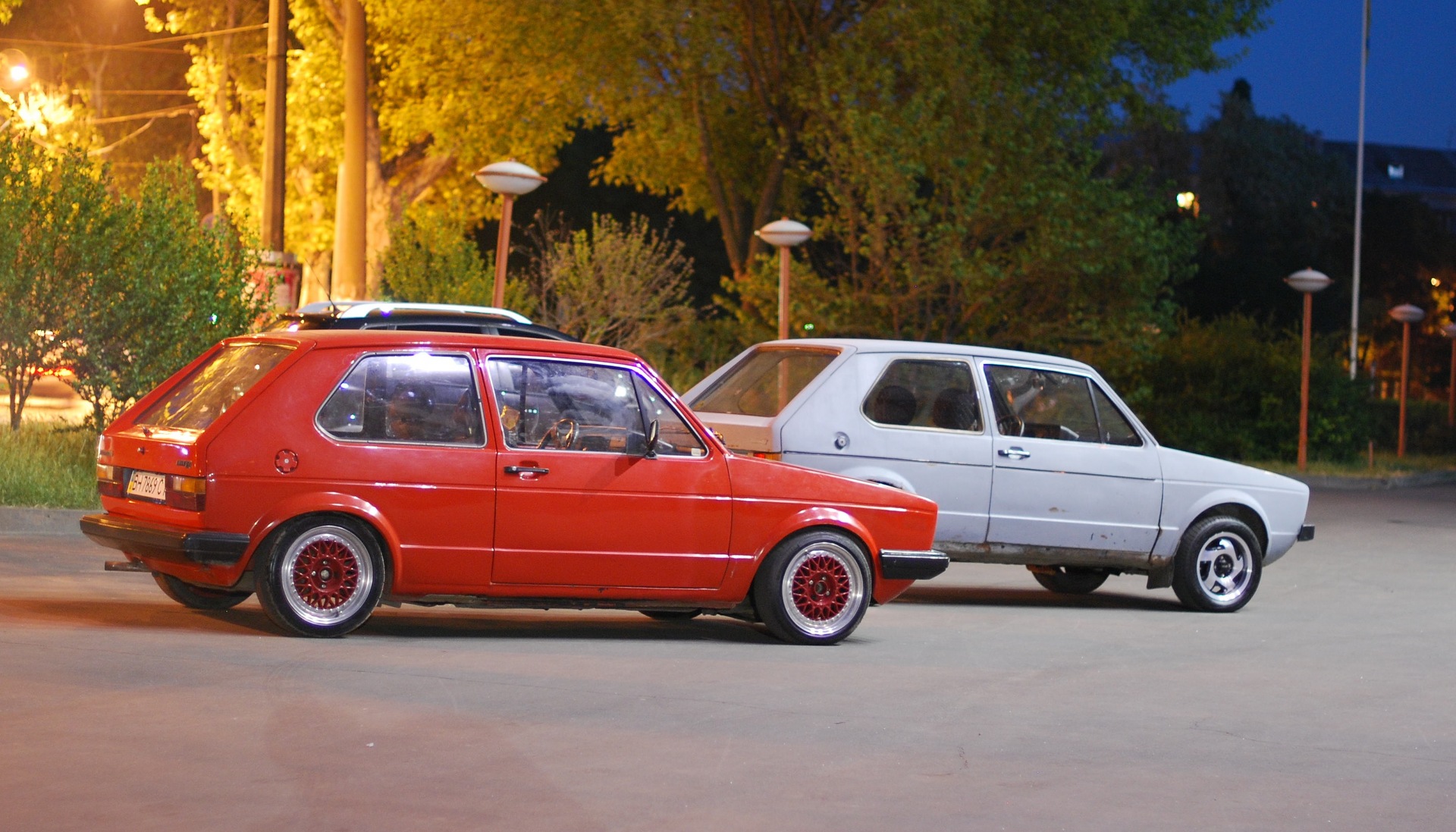 VW Golf Mk1 + VW Golf Mk1 2