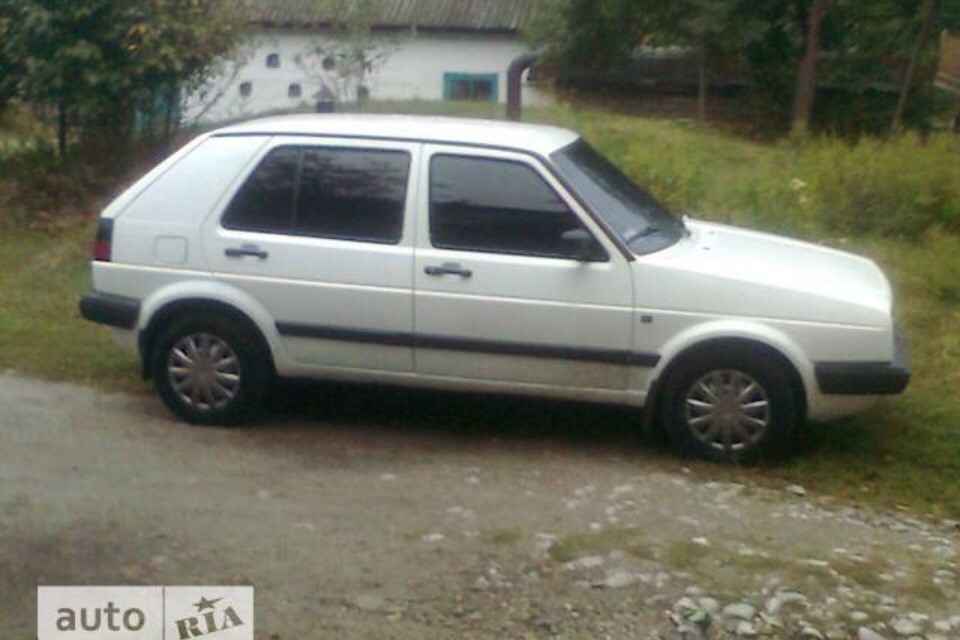 І ось Golf mk2 в моїх руках))) 3