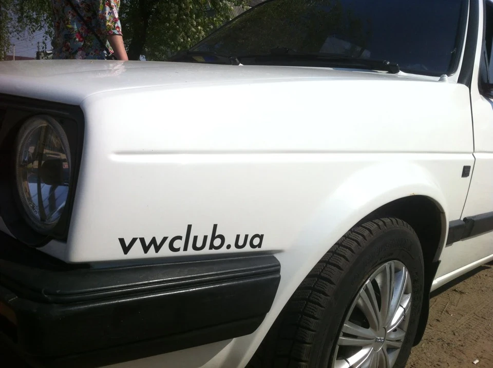 Клубні наклейки vw