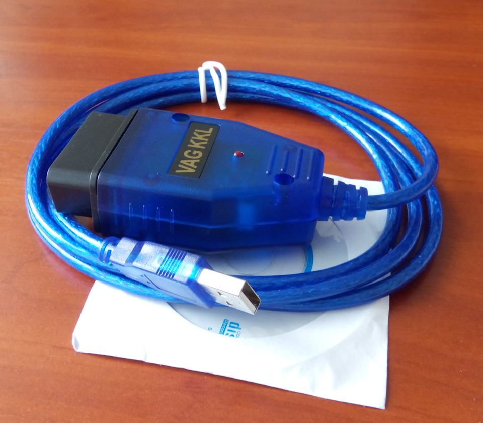 Aliexpress #3 + #4 - KKL VAG COM 409.1 (FTDI chip) + перехідник на Renault 12 pin 1