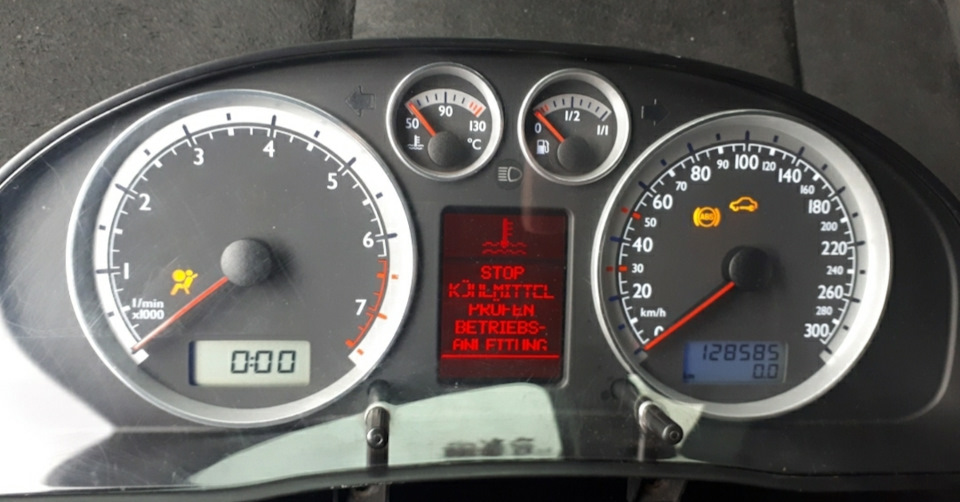Знову напекло голову… Приборка Passat W8 1