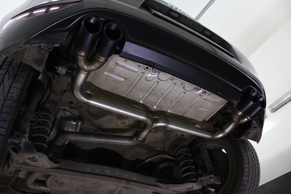 Вихлоп від mk6 GTI в TDI - так легко! 1