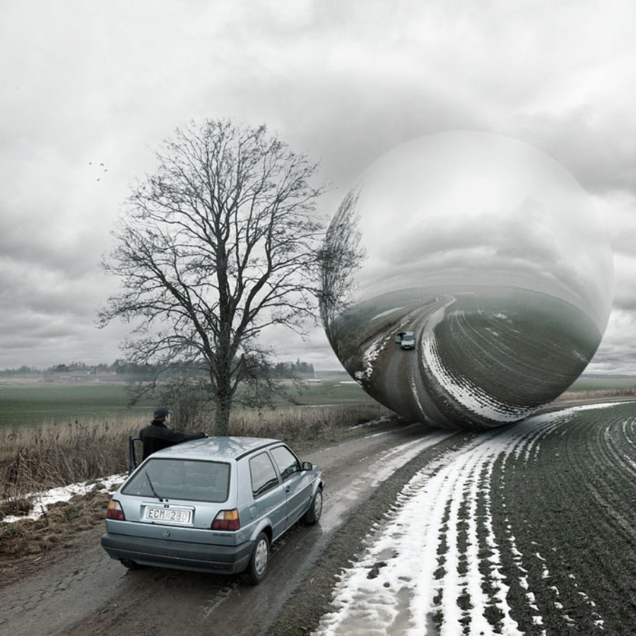 Golf 2 у фотографії шведського фотографа Еріка Йоханссона (Erik Johansson) 1