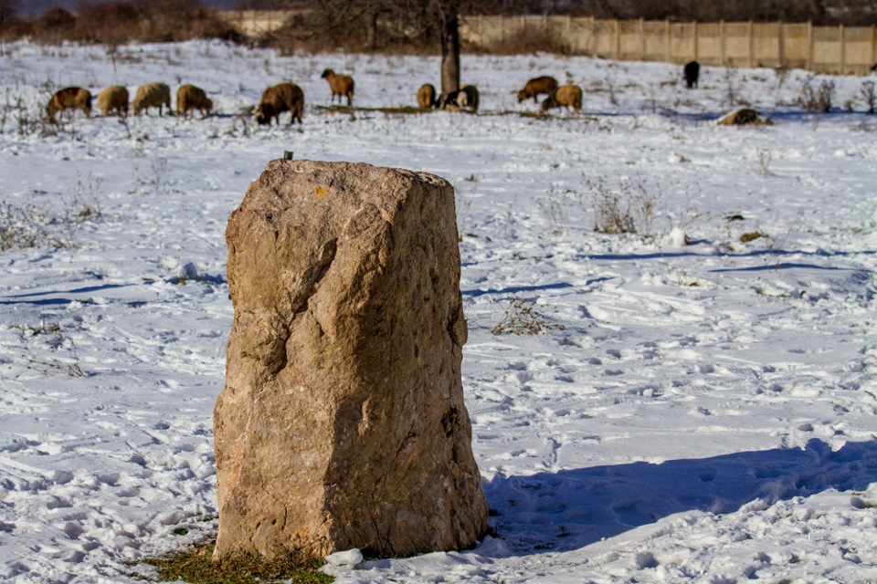 Крим 2013. День 3. Скельські менгіри в селі Джерельне. 3
