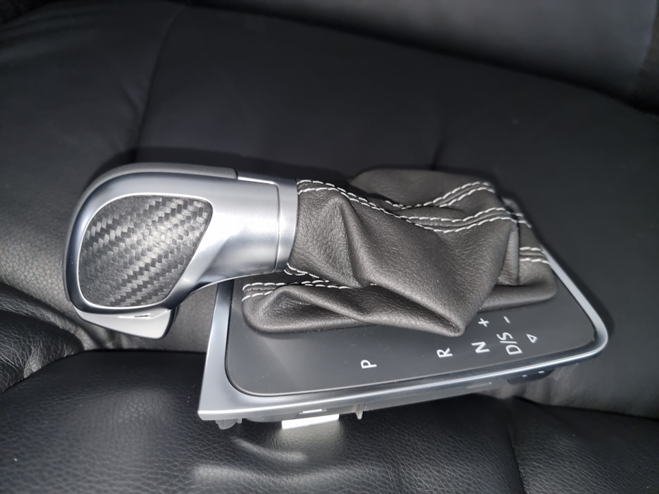 Ручка селектора АКПП golf R carbon optic 1