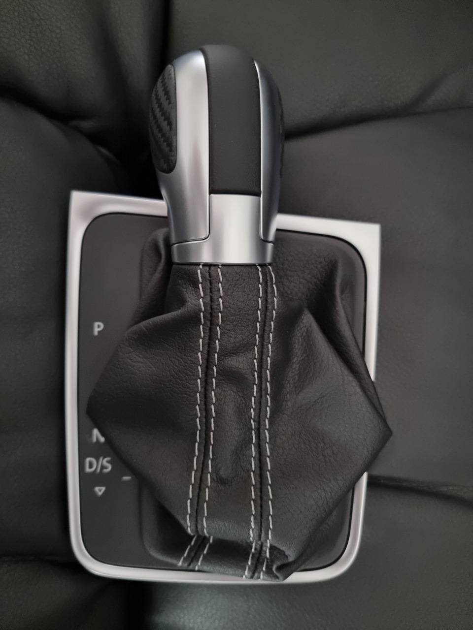 Ручка селектора АКПП golf R carbon optic 2