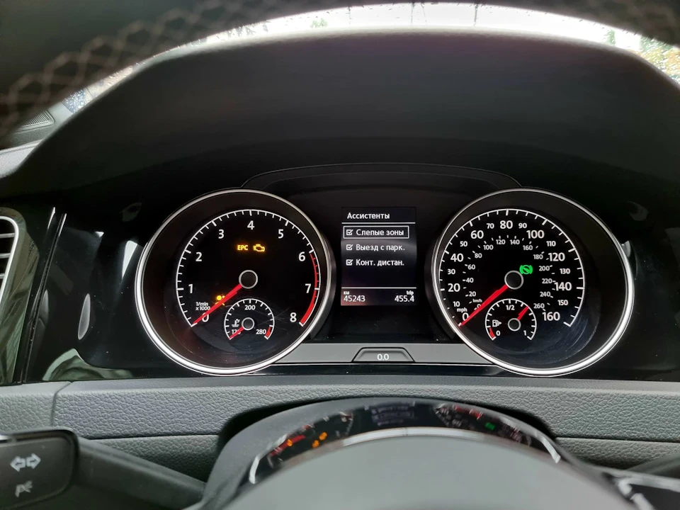 Щиток приладів (приладова панель) golf 7 R