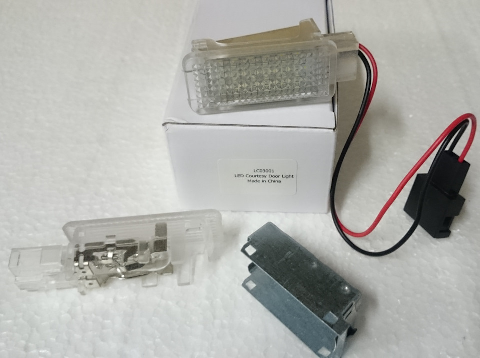 #3 LED підсвічування ящика рукавички 1