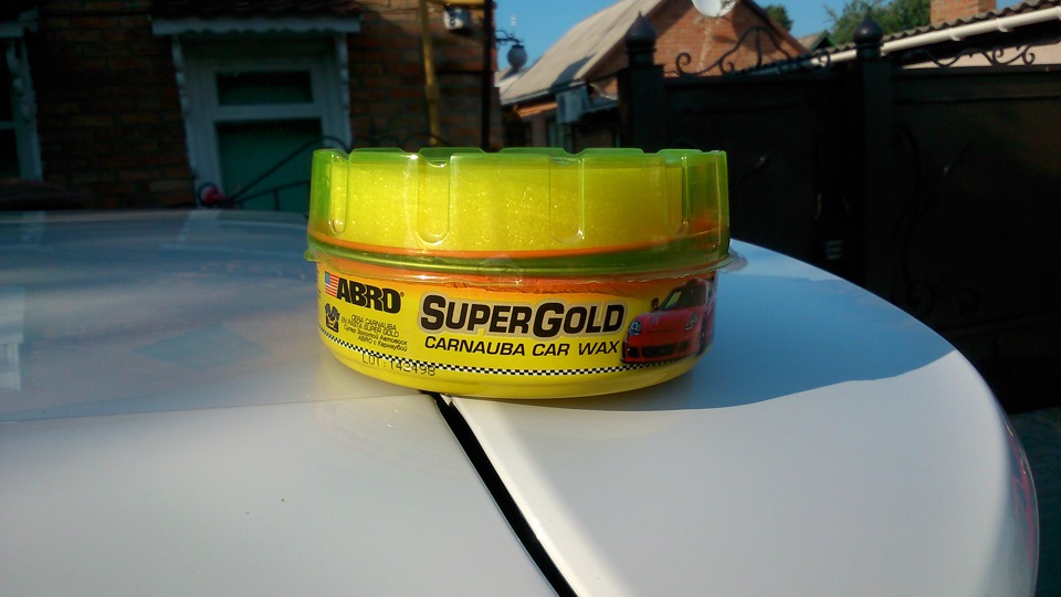 Поліровка кузова ABRO Super Gold 1