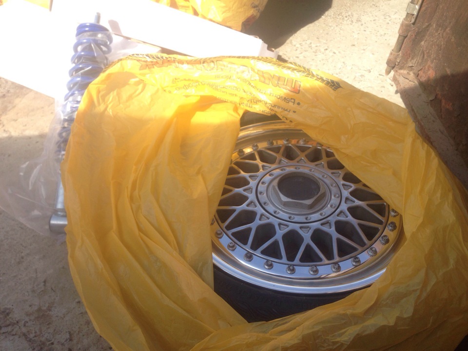 (Заниження частина 1) Установка койловерів TA-Technix та BBS rm 2